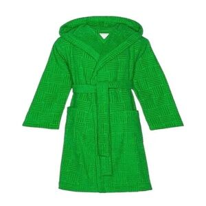 Bottega Veneta - Green Cotton Bathrobe